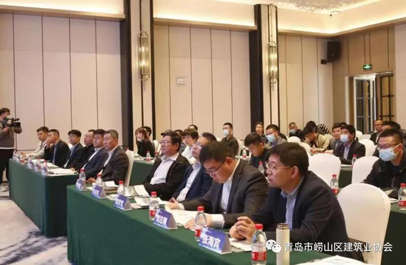 全面推進“黨建強、發(fā)展強” 嶗山論建 2021“四新”推廣裝配式建筑交流 觀摩會成功舉行(圖2)
