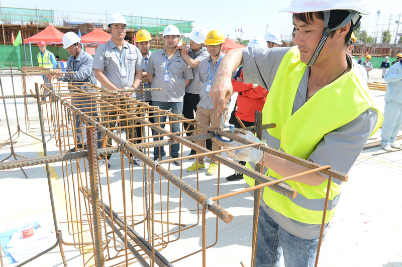 “中建聯(lián)合杯” 城陽區(qū)建筑業(yè)職業(yè)技能大賽成功舉辦(圖3)