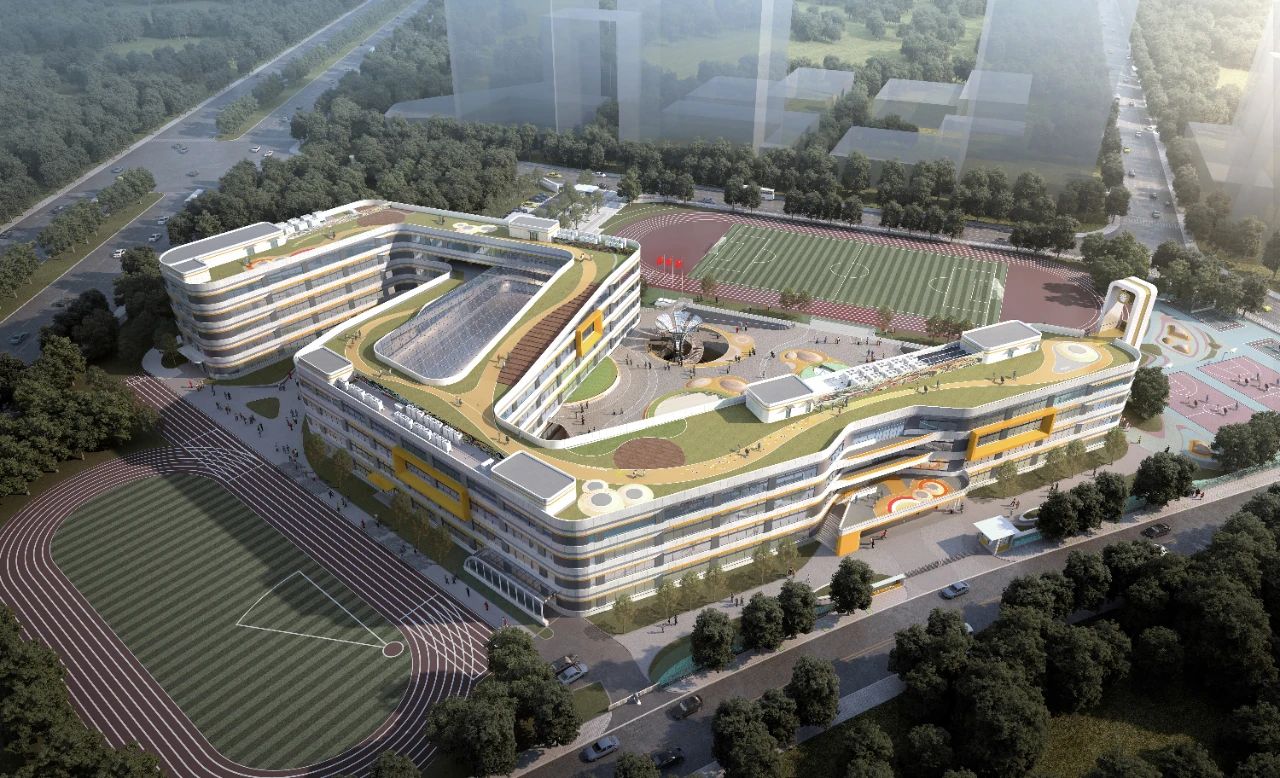 中建聯(lián)合海爾云谷配套學校（青島二中分校）項目：封頂大吉，未來可期(圖3)