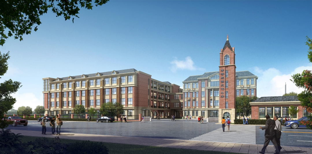 獻(xiàn)禮第38個(gè)教師節(jié)，中建聯(lián)合承建的新三屯小學(xué)綜合樓正式封頂(圖1)