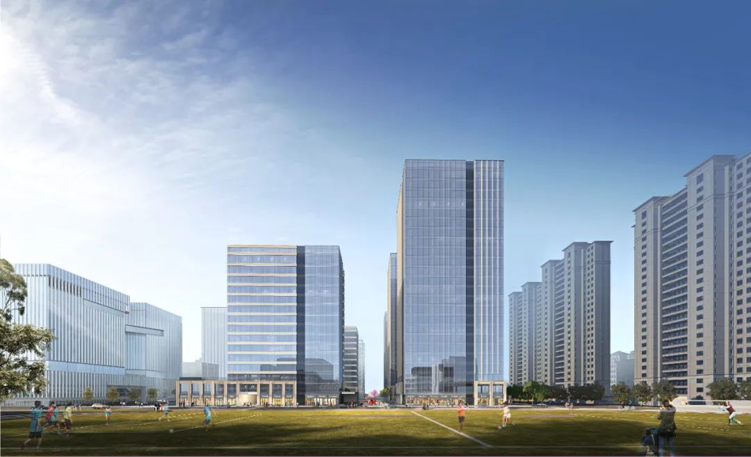 傾心匠筑，未來(lái)可期|德才創(chuàng)新中心辦公樓喜封金頂(圖4)